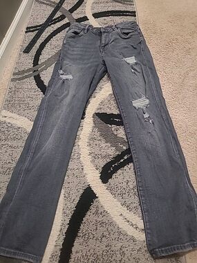 Buffalo David Bitton High Rise Straight Jayden Women's Jeans Acid Wash W28
